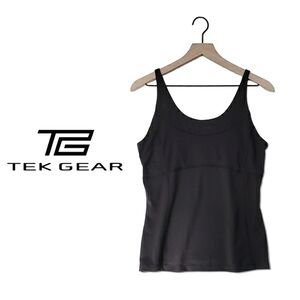 Tek Gear Yoga | Tank Top with Built-In Shelf Bra | Black | Large
